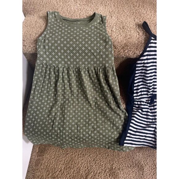 Bundle of Summer Girl Dresses Size 4/4T - Picture 3 of 9